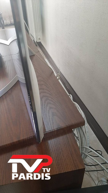 علت جدا شدگی صفحه تلویزیون